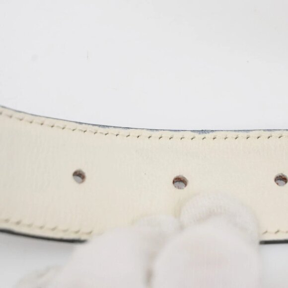 HERMES H Logo Constance Reversible Buckle Belt Leather main image 13